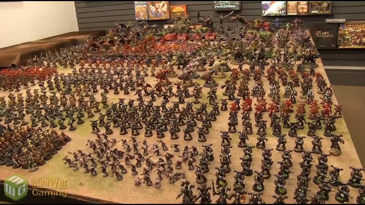 Dave's 34,000 Pt Chaos Space Marine Army Update - YouTube